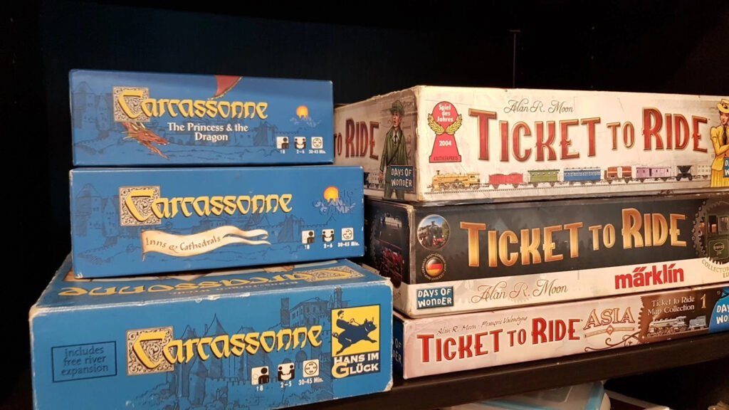 Extensii carcassone si ticket to ride