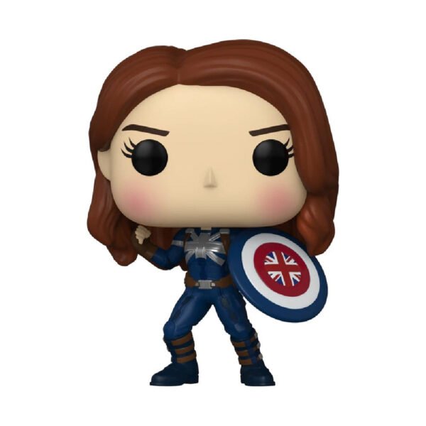 Figurina Funko Pop What if...? - Captain Carter (Stealth Suit)