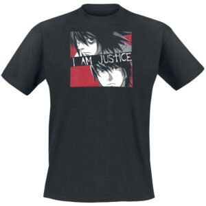 Tricou Death Note - I am Justice - L-main-thumb