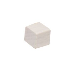 Wooden Cube 8 mm - Alb-main-thumb