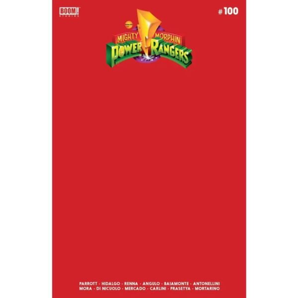 Mighty Morphin Power Rangers 100 - Coperta D