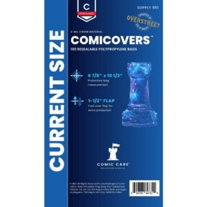 Comicare Current PP Resealable Bags (Pack of 100)-main-thumb