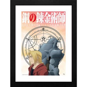 Poster cu Rama Fullmetal Alchemist - Elric Brothers (30x40)-main-thumb