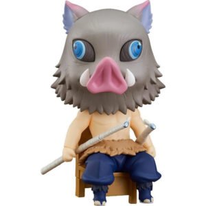 Figurina Demon Slayer Kimetsu no Yaiba Nendoroid Swacchao! Inosuke Hashibira 9 cm-main-thumb