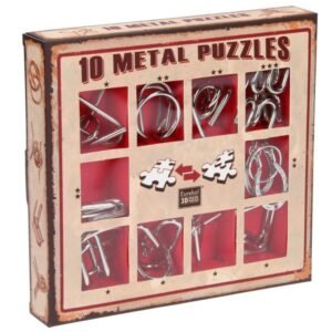 10 Metal Puzzles Set - Rosu-main-thumb