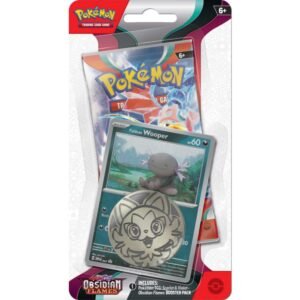 Pokemon Scarlet & Violet Obsidian Flames Pokemon Checklane Booster - Paldean Whooper-main-thumb