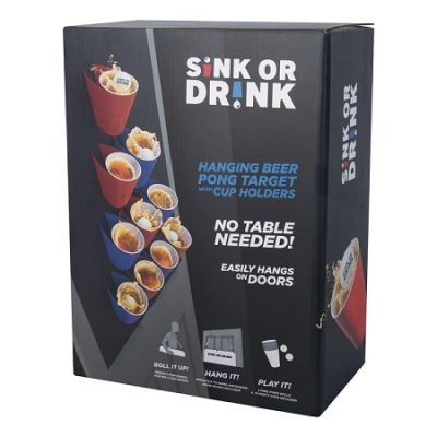 Joc beer pong suspendabil Sink or Drink Waboba