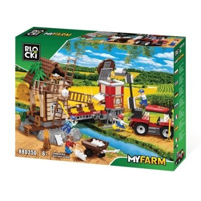 Blocki My Farm. Moara de vant 525 piese