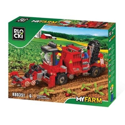 Blocki My Farm. Combina de recoltat sfecla 456 piese