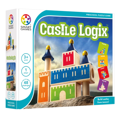 Joc de logica Castle Logix cu 48 de provocari limba romana