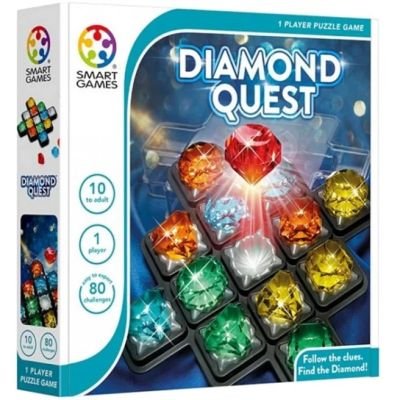 Joc de logica Diamond Quest cu 100 de provocari limba romana