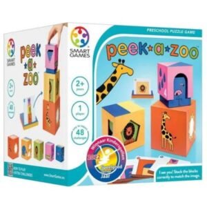 Joc de logica Peek-a-Zoo cu 48 de provocari limba romana-main-thumb