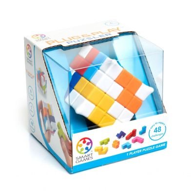 Joc de logica Plug-n-Play Puzzler cu 48 de provocari limba romana