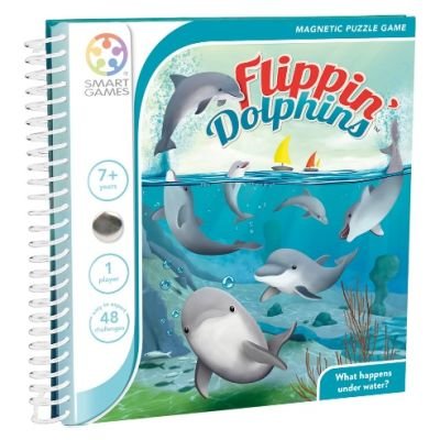 Joc logic Flippin Dolphins cu 48 de provocari limba romana