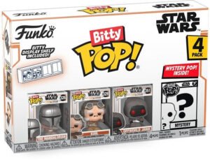 Set 4 Mini Figurine Bitty POP: Mandalorian 4PK - ﻿Mandalorian-main-thumb