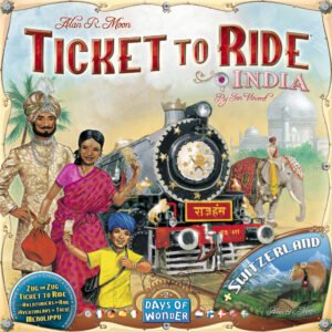 Ticket to Ride Map Collection: Volume 2 – India & Switzerland-main-thumb