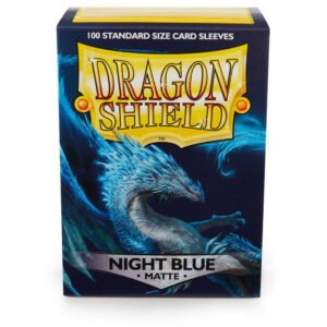 Sleeve-uri Dragon Shield Matte Sleeves 100 Bucati - Night Blue-main-thumb