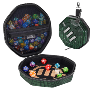 Collector's Edition ENHANCE Tabletop RPGs Dice Tray & Case - Green Dragon Scales-main-thumb