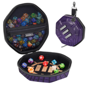 Collector's Edition ENHANCE Tabletop RPGs Dice Tray & Case - Purple Dragon Scales-main-thumb