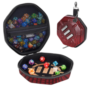 Collector's Edition ENHANCE Tabletop RPGs Dice Tray & Case - Red Dragon Scales-main-thumb