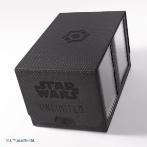 Gamegenic - Star Wars: Unlimited Double Deck Pod - Black-main-thumb