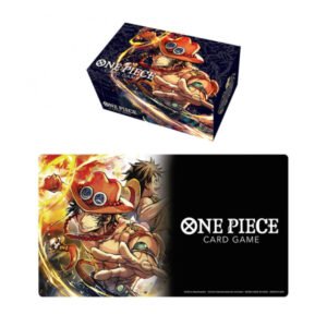 One Piece Card Game Playmat and Storage Box Set - Portgas D Ace-main-thumb