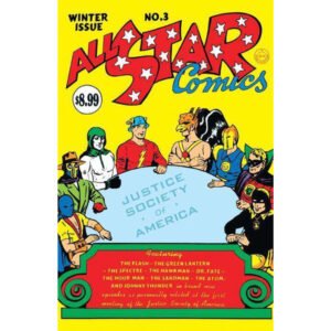 All-Star Comics 03 Facsimile Edition Cvr B Hibbard Foil Var-main-thumb