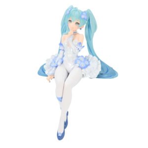 Figurina Hatsune Miku Noodle Stopper PVC Miku Flower Fairy Nemophila 15 cm-main-thumb