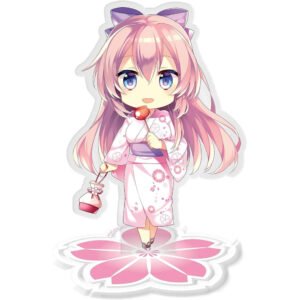 Figurina Acrilica Hatsune Miku - Sakura Megurine Luka-main-thumb