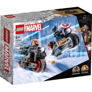 Lego Super Heroes Motocicletele lui Black Widow si Captain America 76260-main-thumb