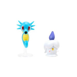 Set 2 Mini Figurine Pokemon - Litwick & Horsea-main-thumb