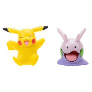 Set 2 Mini Figurine Pokemon - Goomy & Pikachu 11-main-thumb