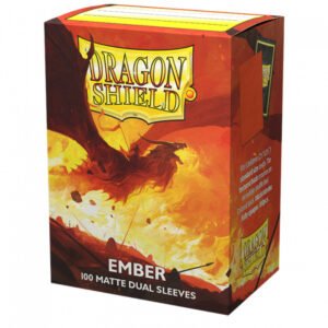 Sleeve-uri Dragon Shield Dual Matte Sleeves - Ember 'Alaric, Revolution Kindler' (100 Bucati)-main-thumb