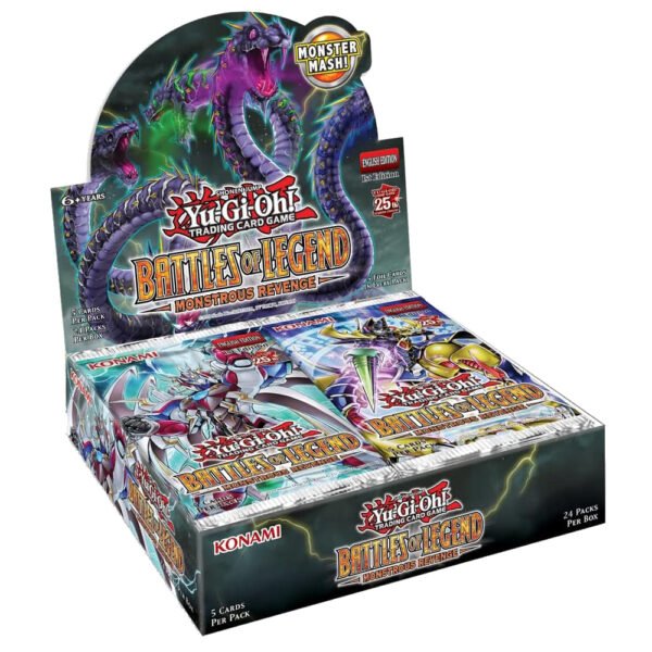 Yu-Gi-Oh! Battles of Legend - Monstrous Revenge Booster Display