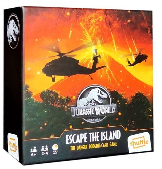 Joc de societate Jurassic World Escape the Island