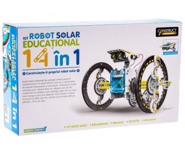 Kit robotica de constructie Roboti Solari 14 in 1 (RO)