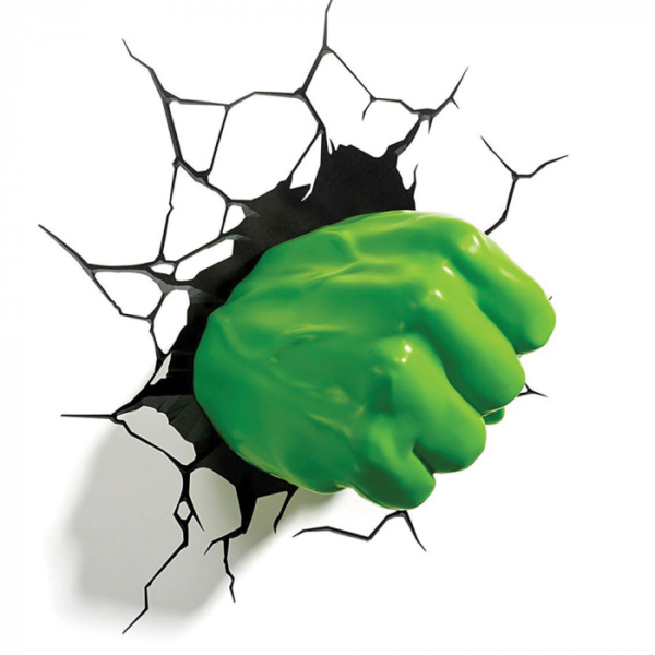 Lampa 3D Marvel - Pumnul lui Hulk