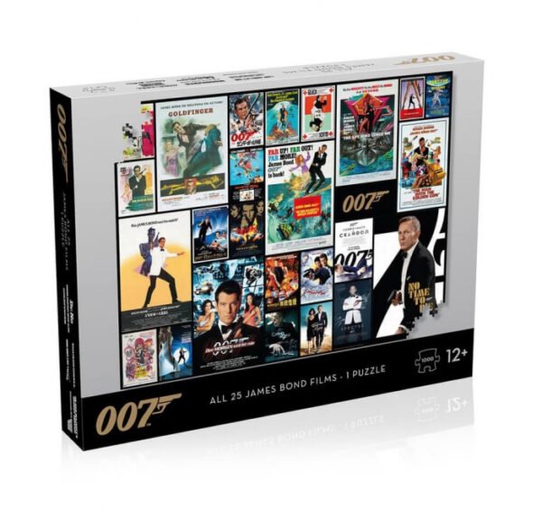 Puzzle 1000 piese James Bond 007 - Posters