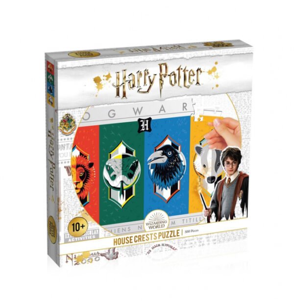 Puzzle Harry Potter 500 piese - Hogwarts Crests