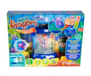 Set educativ STEM - Aqua Dragons - Habitat Deluxe in culori schimbatoare si LED-uri-main-thumb