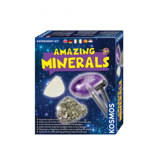 Set educativ STEM - Minerale uimitoare