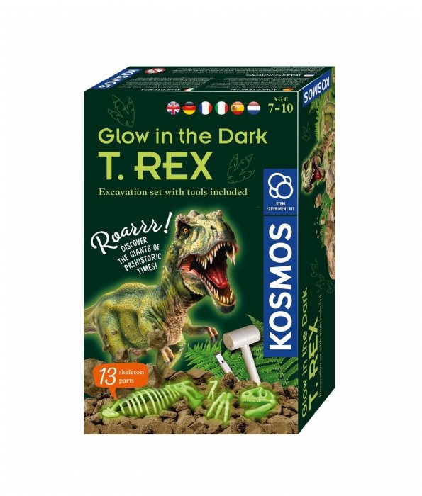 Set educativ STEM - T-Rex fosforescent