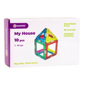 Set magnetic 10 pcs Magspace - My House-main-thumb