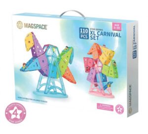 Set magnetic 110 pcs Magspace - XL Carnival Set-main-thumb