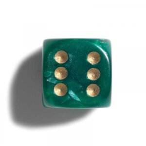 Zaruri perlate verde 12 mm - set 2 bucati-main-thumb